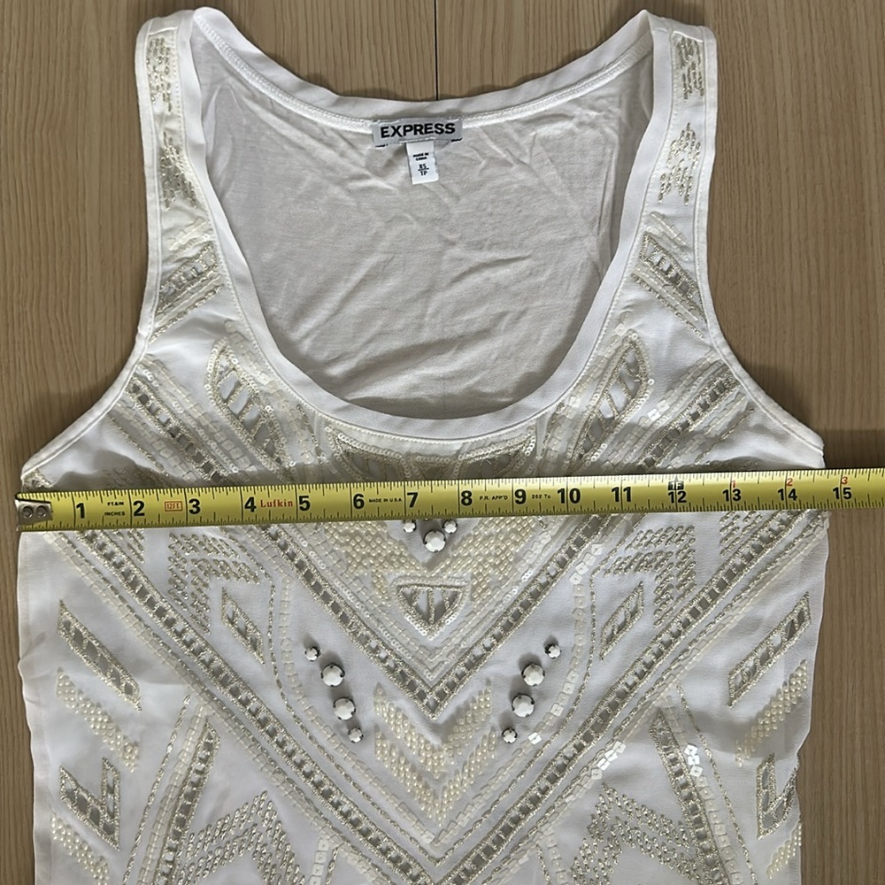 Express Bundle Of 2 Embellished Tanks XS - Picture 13 of 15